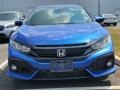 2018 Aegean Blue Metallic Honda Civic EX Hatchback  photo #2