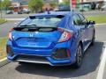 2018 Aegean Blue Metallic Honda Civic EX Hatchback  photo #4