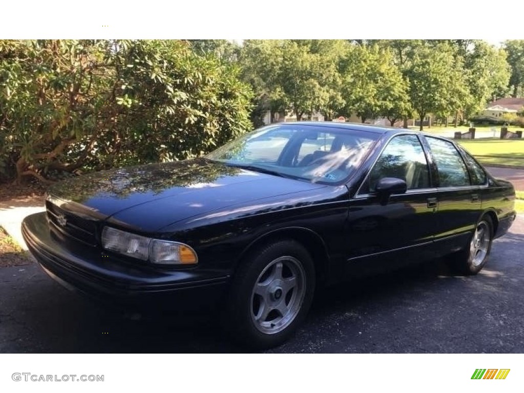 1994 Caprice Impala SS - Black / Gray photo #1