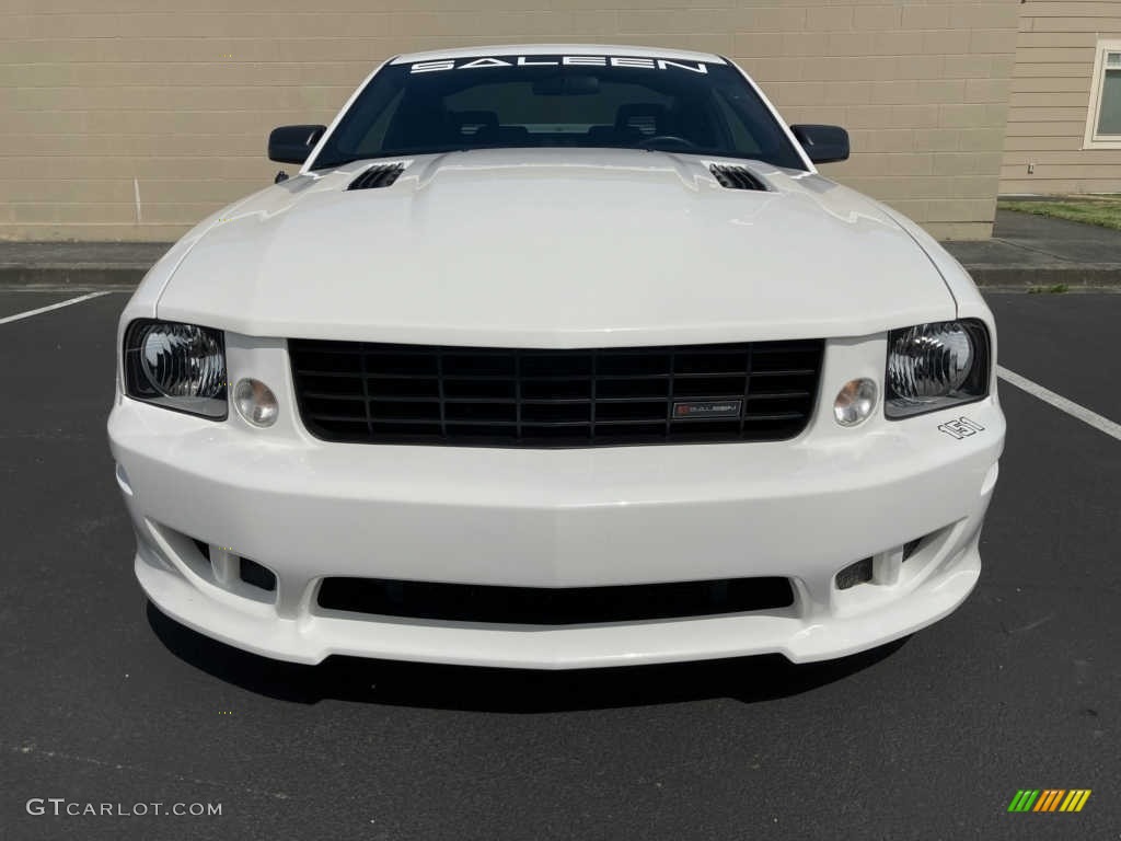 2007 Mustang Saleen S281 Supercharged Coupe - Performance White / Dark Charcoal photo #6
