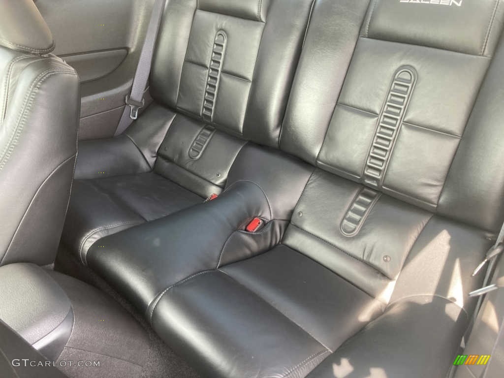 2007 Ford Mustang Saleen S281 Supercharged Coupe Rear Seat Photo #142781190