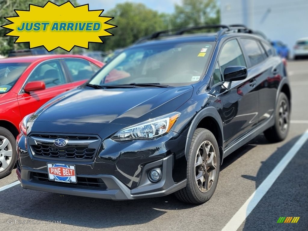 2019 Crosstrek 2.0i Premium - Crystal Black Silica / Black photo #1