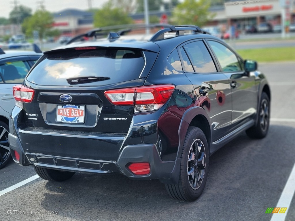 2019 Crosstrek 2.0i Premium - Crystal Black Silica / Black photo #3