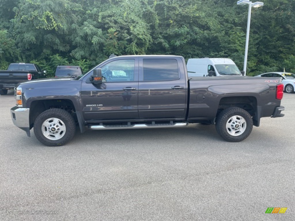 Tungsten Metallic 2016 Chevrolet Silverado 2500HD LT Crew Cab 4x4 Exterior Photo #142781793