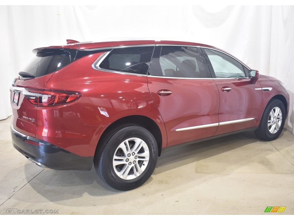 2018 Enclave Essence AWD - Red Quartz Tintcoat / Shale photo #2