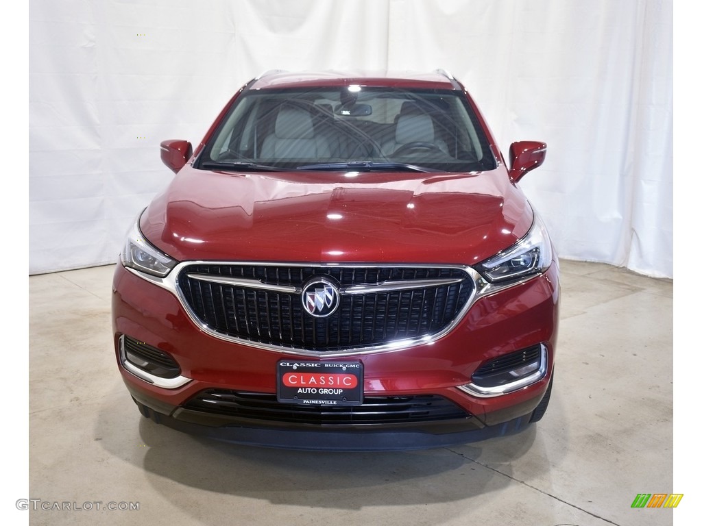 2018 Enclave Essence AWD - Red Quartz Tintcoat / Shale photo #4