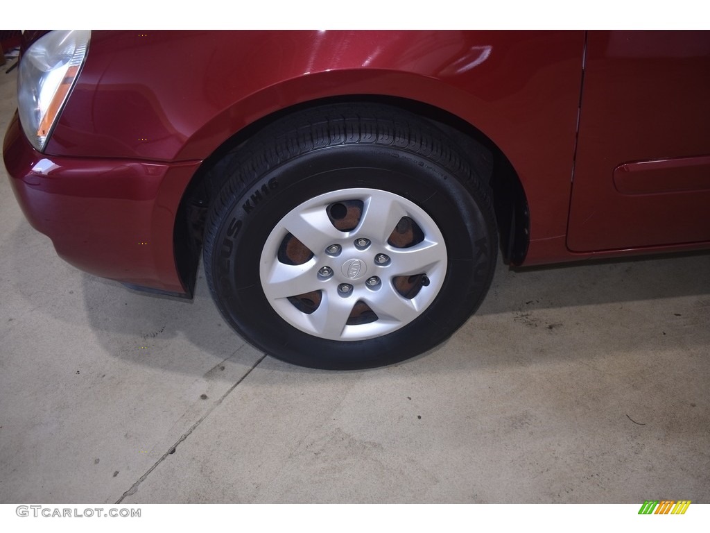 2009 Sedona LX - Claret Red / Beige photo #5