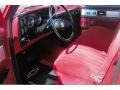  1979 C/K C10 Silverado Regular Cab Red Interior