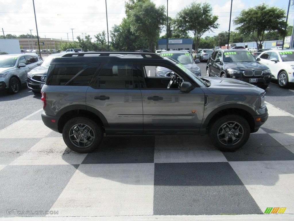 Carbonized Gray Metallic 2021 Ford Bronco Sport Badlands 4x4 Exterior Photo #142783693
