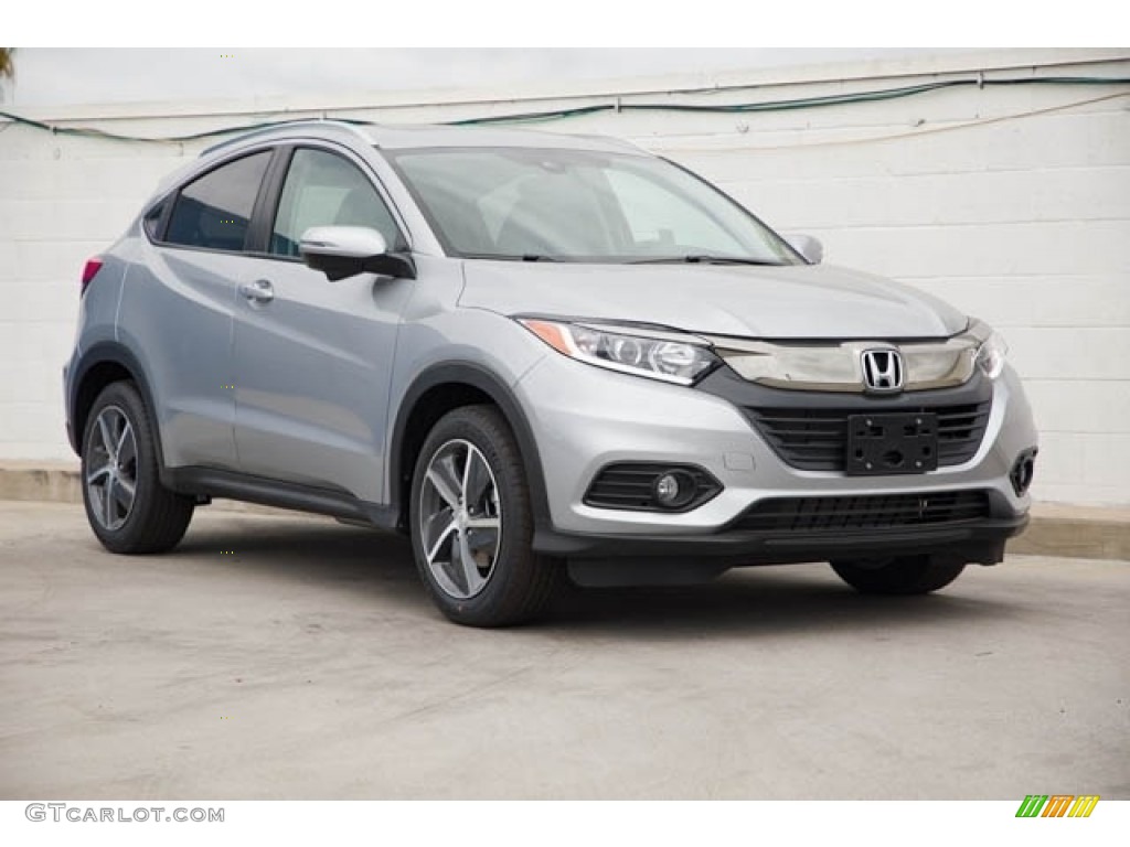 Lunar Silver Metallic 2022 Honda HR-V EX Exterior Photo #142784545
