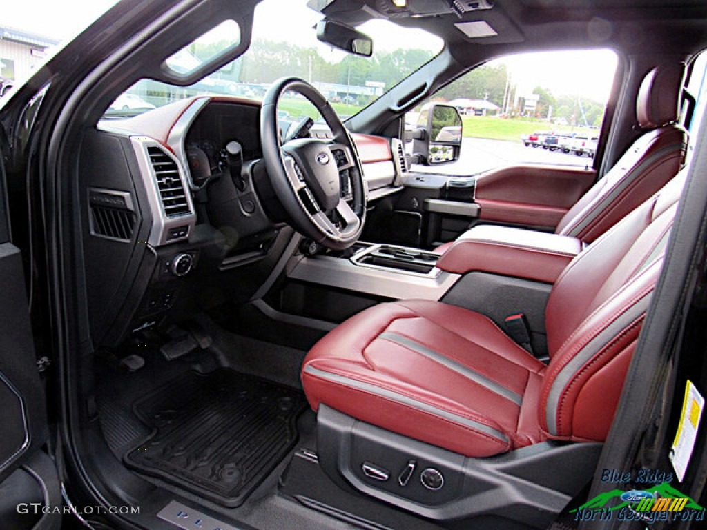 2020 Ford F450 Super Duty Platinum Crew Cab 4x4 Interior Color Photos
