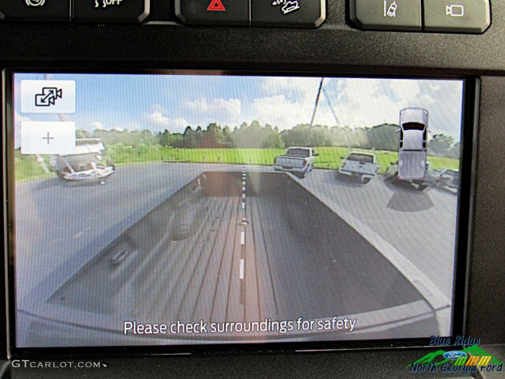 2020 F450 Super Duty Platinum Crew Cab 4x4 - Agate Black / Dark Marsala photo #25
