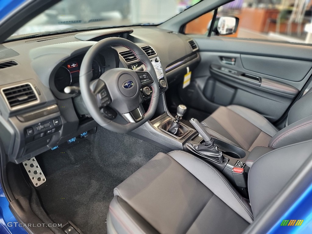 Carbon Black Interior 2021 Subaru WRX Limited Photo #142785097