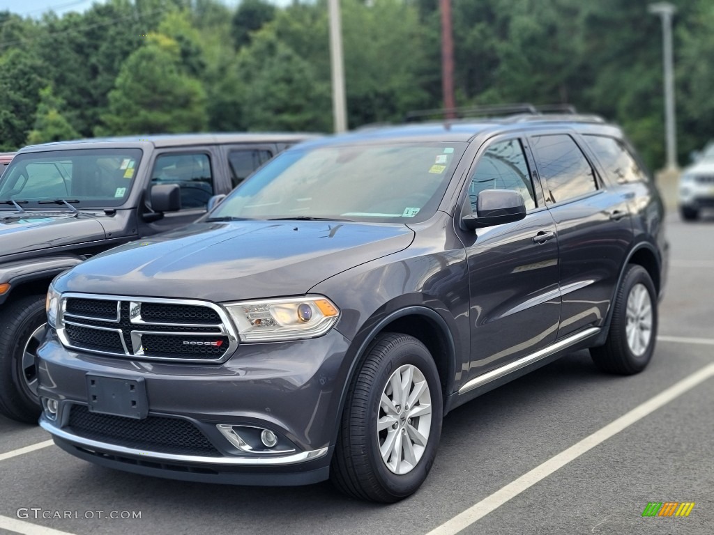 2020 Durango SXT AWD - Reactor Blue Pearl / Black photo #1