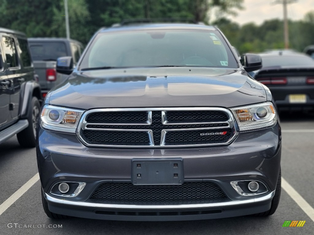2020 Durango SXT AWD - Reactor Blue Pearl / Black photo #2
