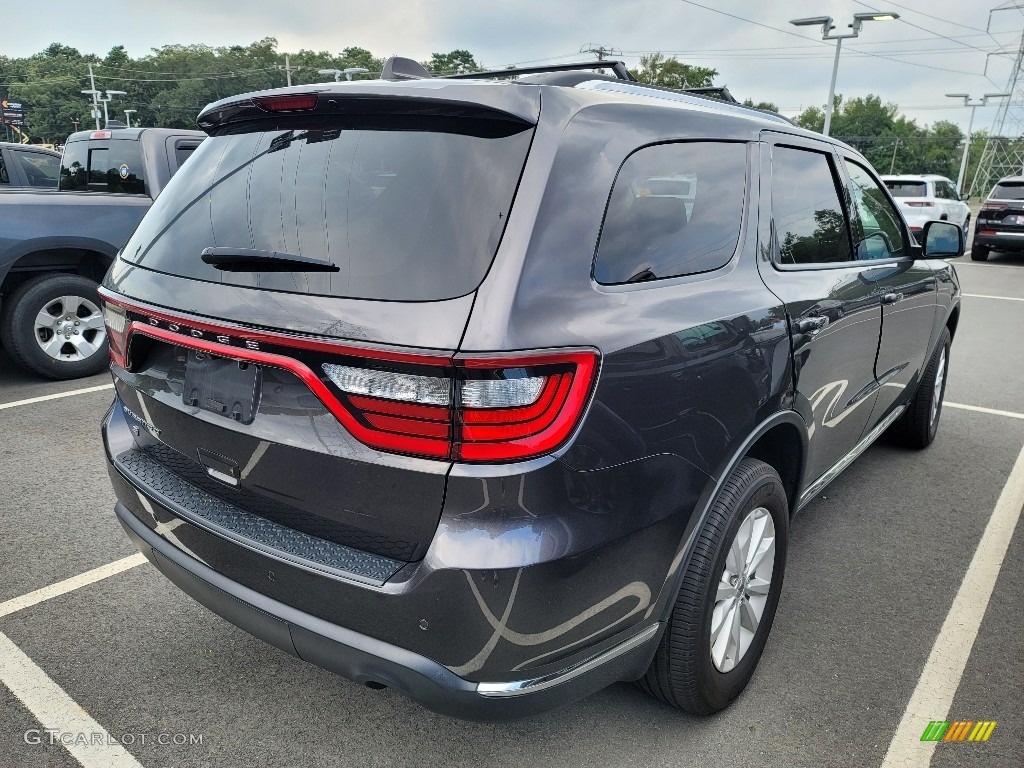 2020 Durango SXT AWD - Reactor Blue Pearl / Black photo #4