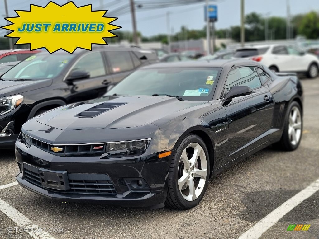 2015 Camaro SS Coupe - Black / Black photo #1