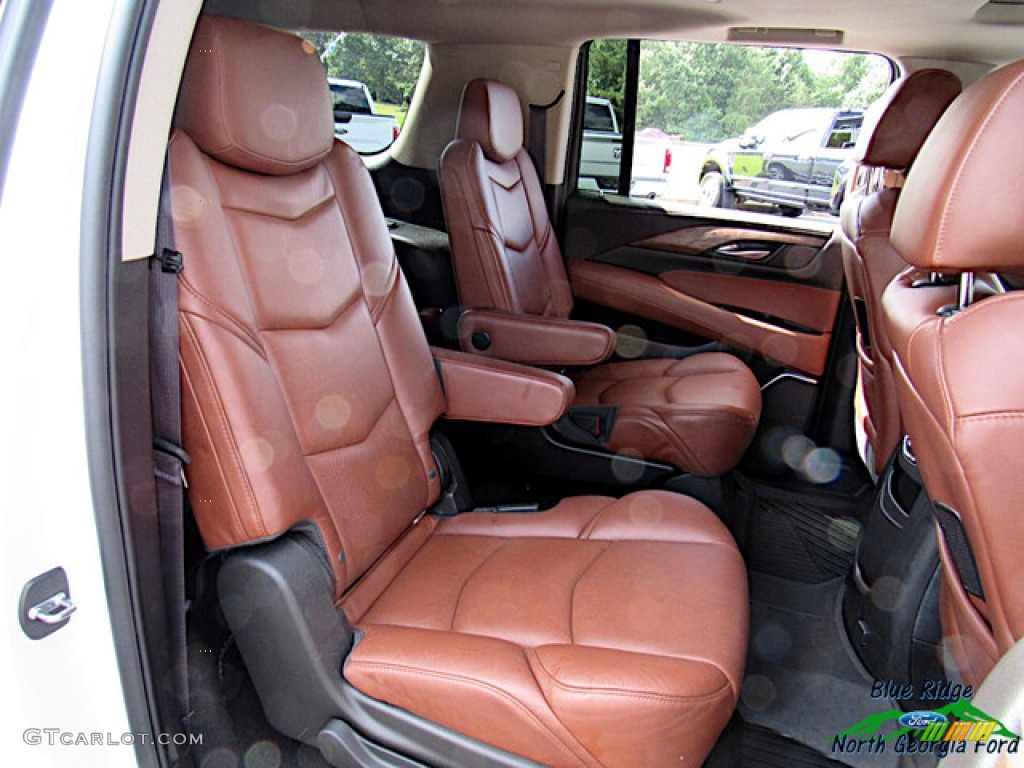 2016 Escalade ESV Luxury 4WD - Crystal White Tricoat / Kona Brown/Jet Black photo #13