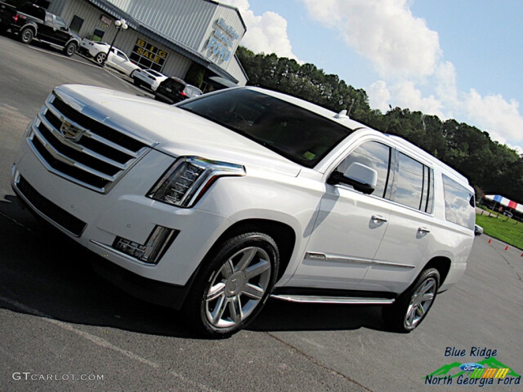 2016 Escalade ESV Luxury 4WD - Crystal White Tricoat / Kona Brown/Jet Black photo #28