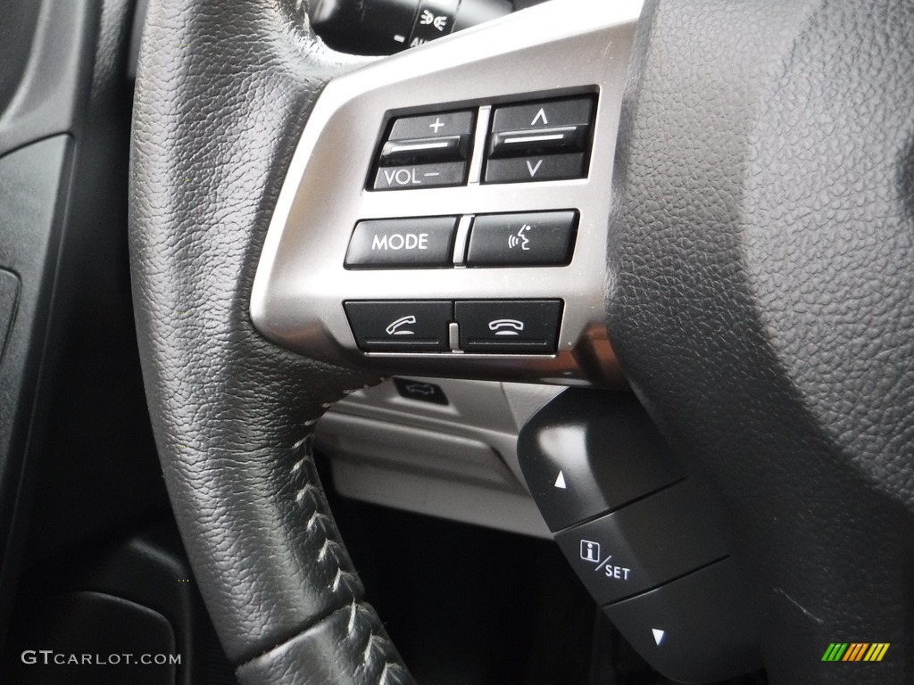 2015 Forester 2.5i Touring - Satin White Pearl / Black photo #7