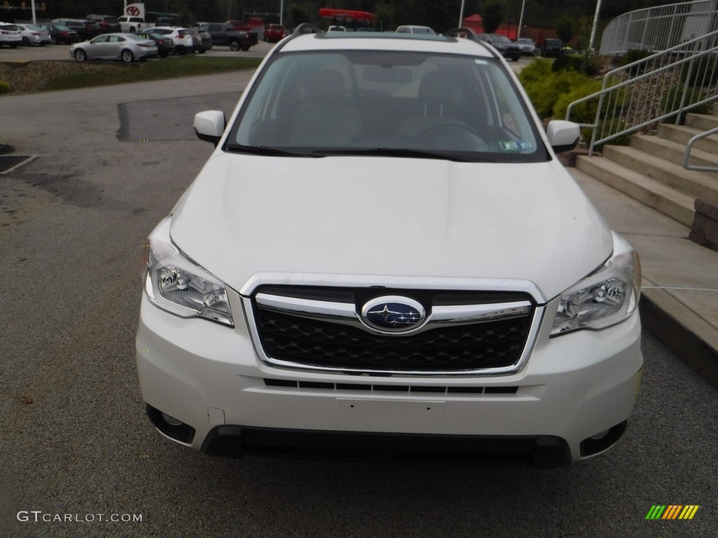2015 Forester 2.5i Touring - Satin White Pearl / Black photo #13