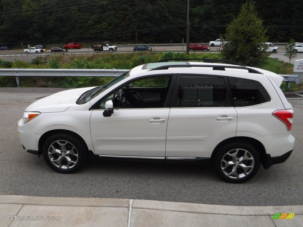 2015 Forester 2.5i Touring - Satin White Pearl / Black photo #14