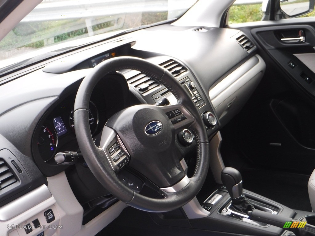2015 Forester 2.5i Touring - Satin White Pearl / Black photo #21