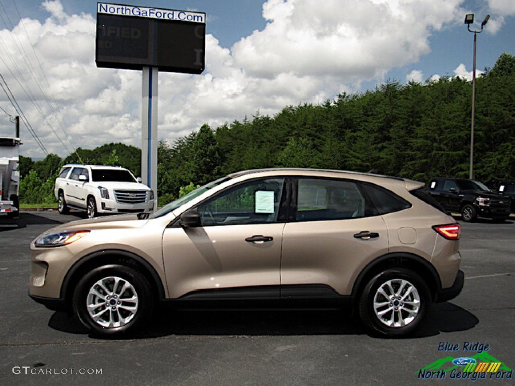 2021 Escape S 4WD - Desert Gold Metallic / Dark Earth Gray photo #2