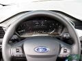 Dark Earth Gray Steering Wheel Photo for 2021 Ford Escape #142787029