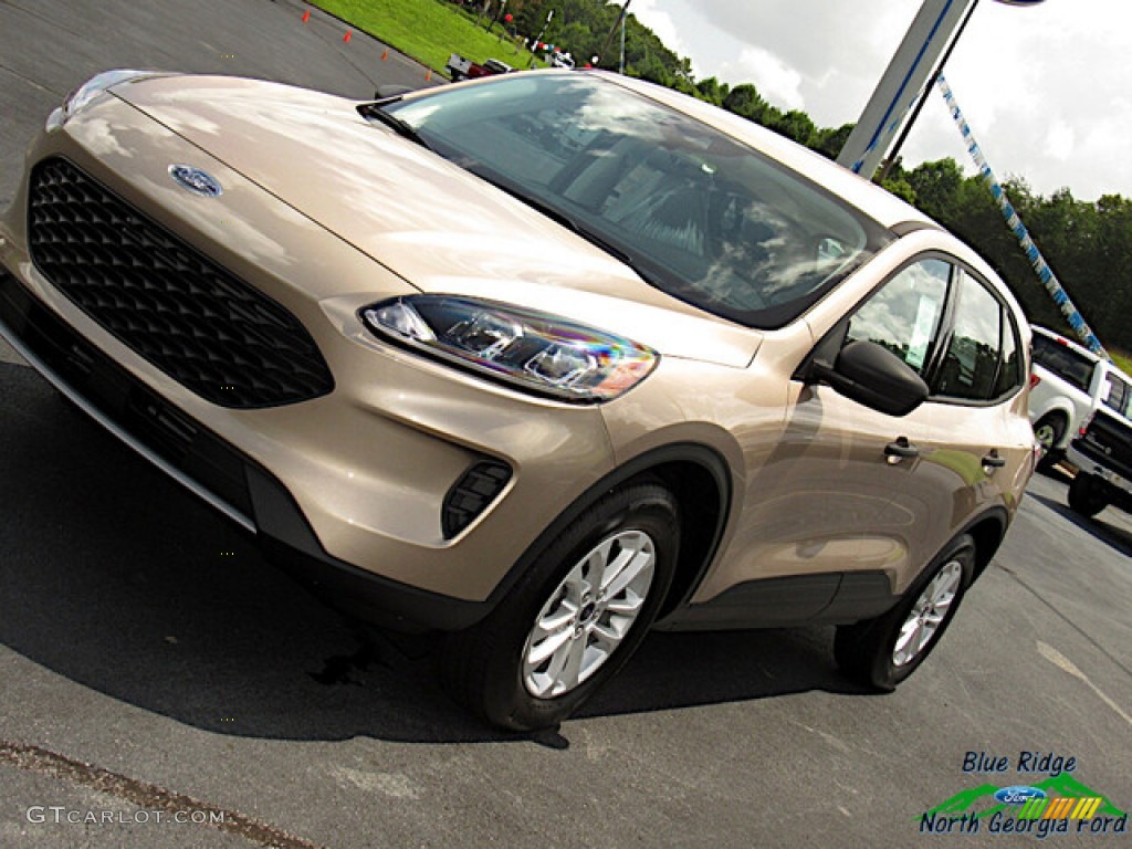 2021 Escape S 4WD - Desert Gold Metallic / Dark Earth Gray photo #25