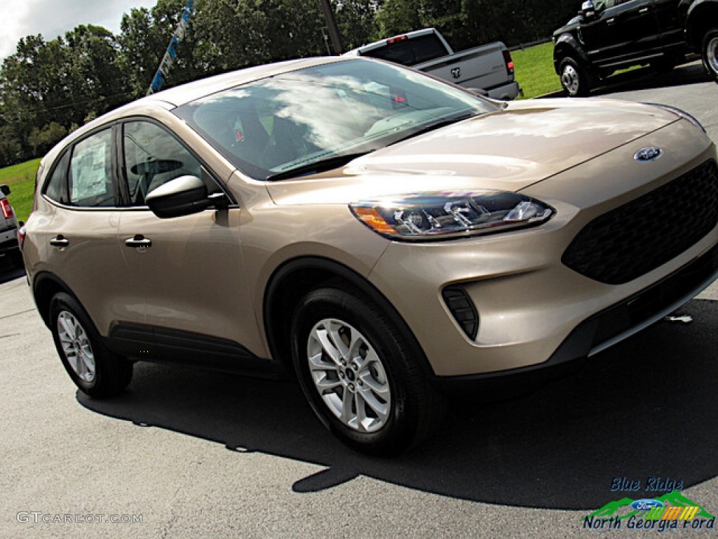 2021 Escape S 4WD - Desert Gold Metallic / Dark Earth Gray photo #26