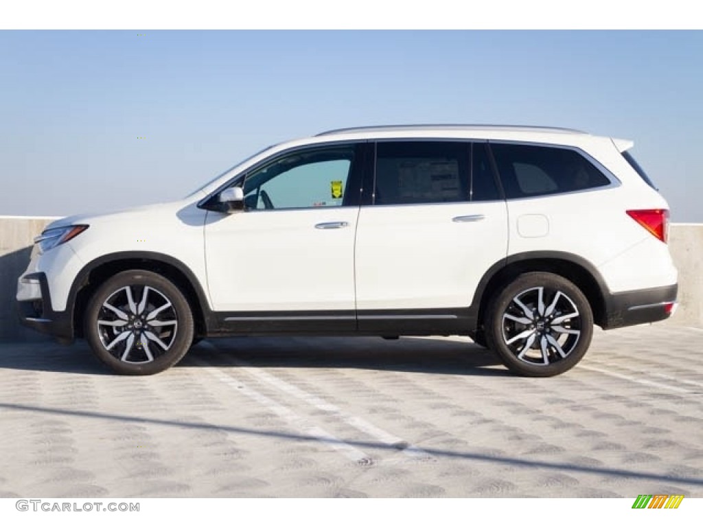 Platinum White Pearl 2022 Honda Pilot Touring Exterior Photo #142787272