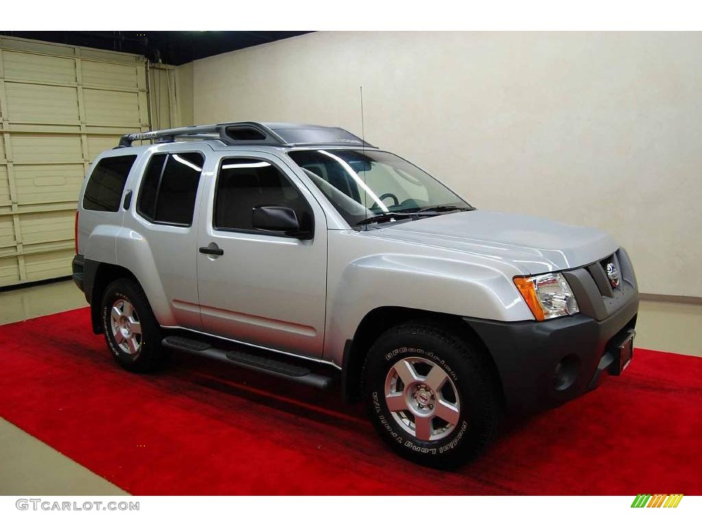 2008 Xterra S - Silver Lightning / Steel/Graphite photo #1