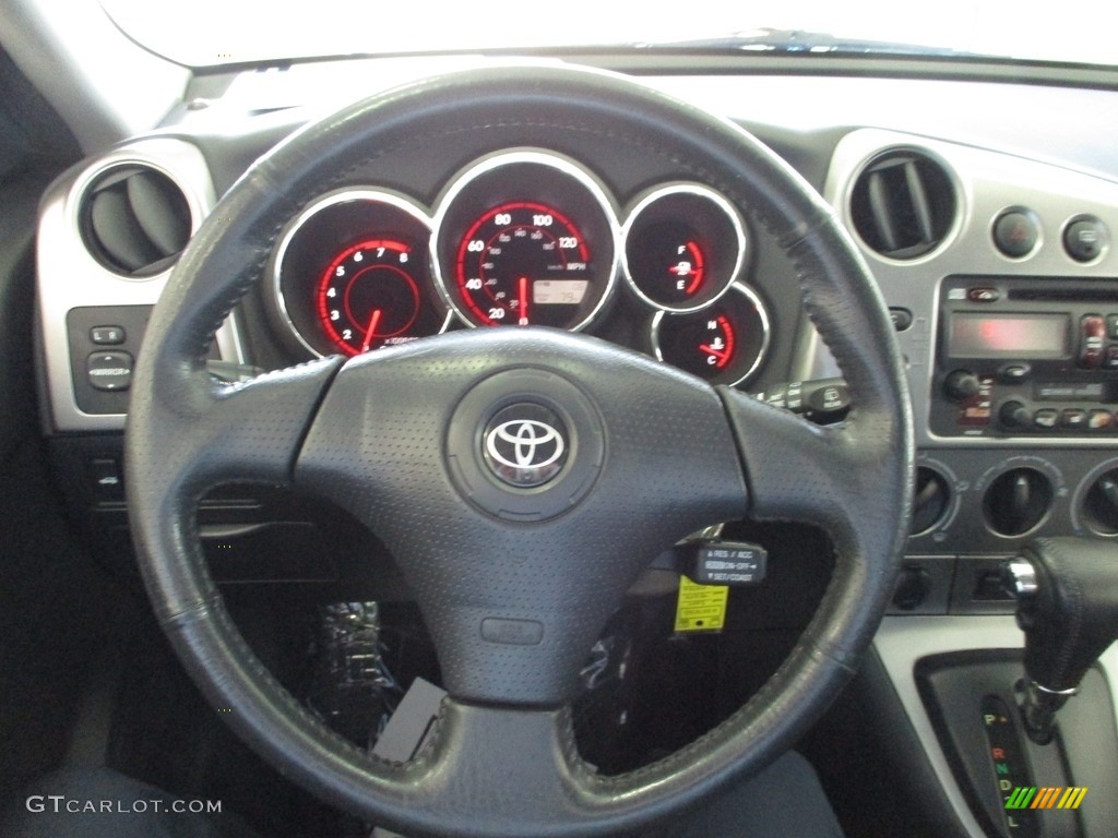 2004 Toyota Matrix XR AWD Dark Gray Steering Wheel Photo #142788163