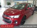 Cajun Red Tintcoat 2018 Chevrolet Sonic Premier Sedan