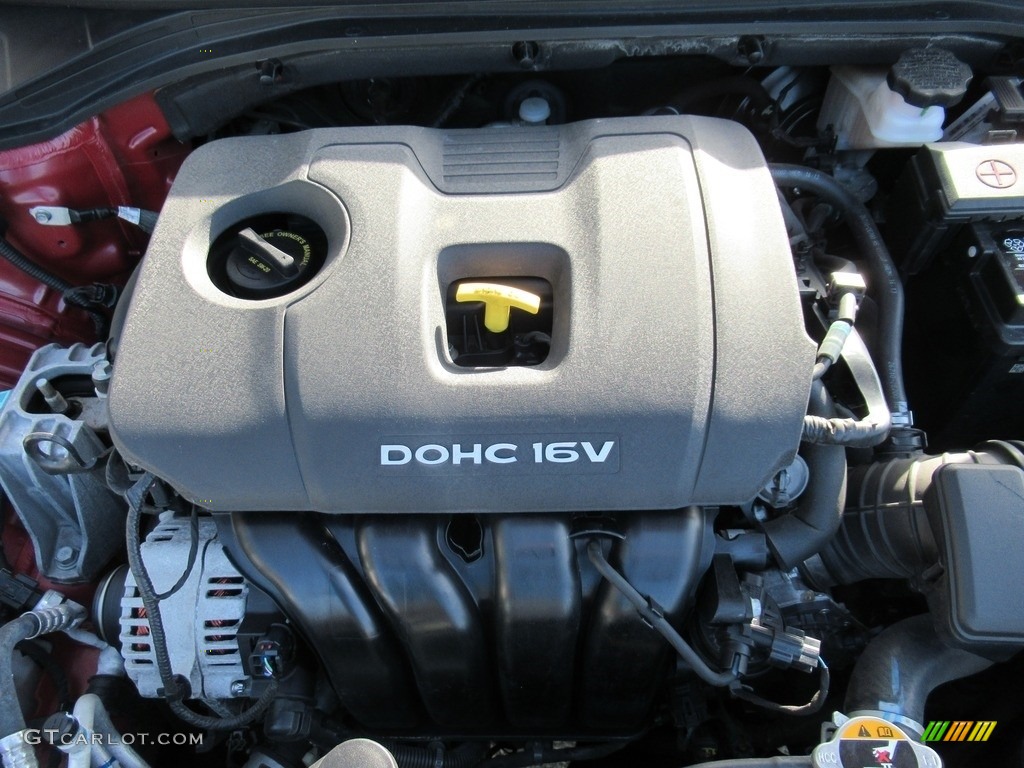 2017 Elantra Limited - Red / Beige photo #6