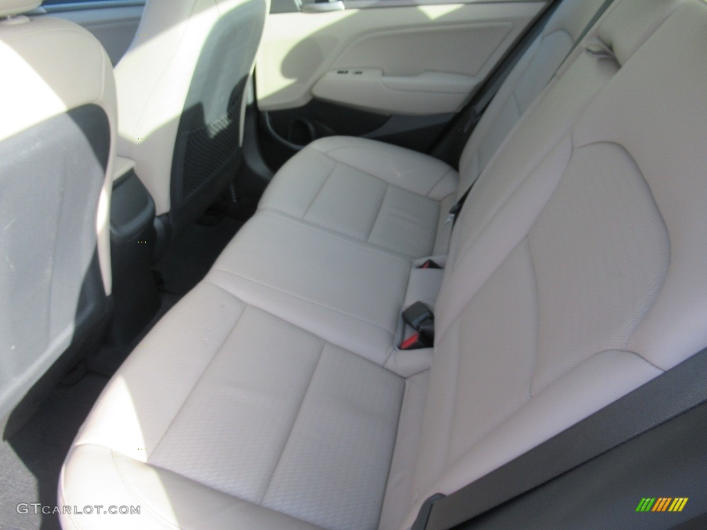 2017 Elantra Limited - Red / Beige photo #12