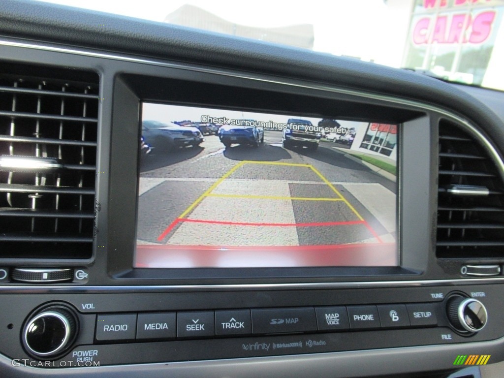 2017 Elantra Limited - Red / Beige photo #18