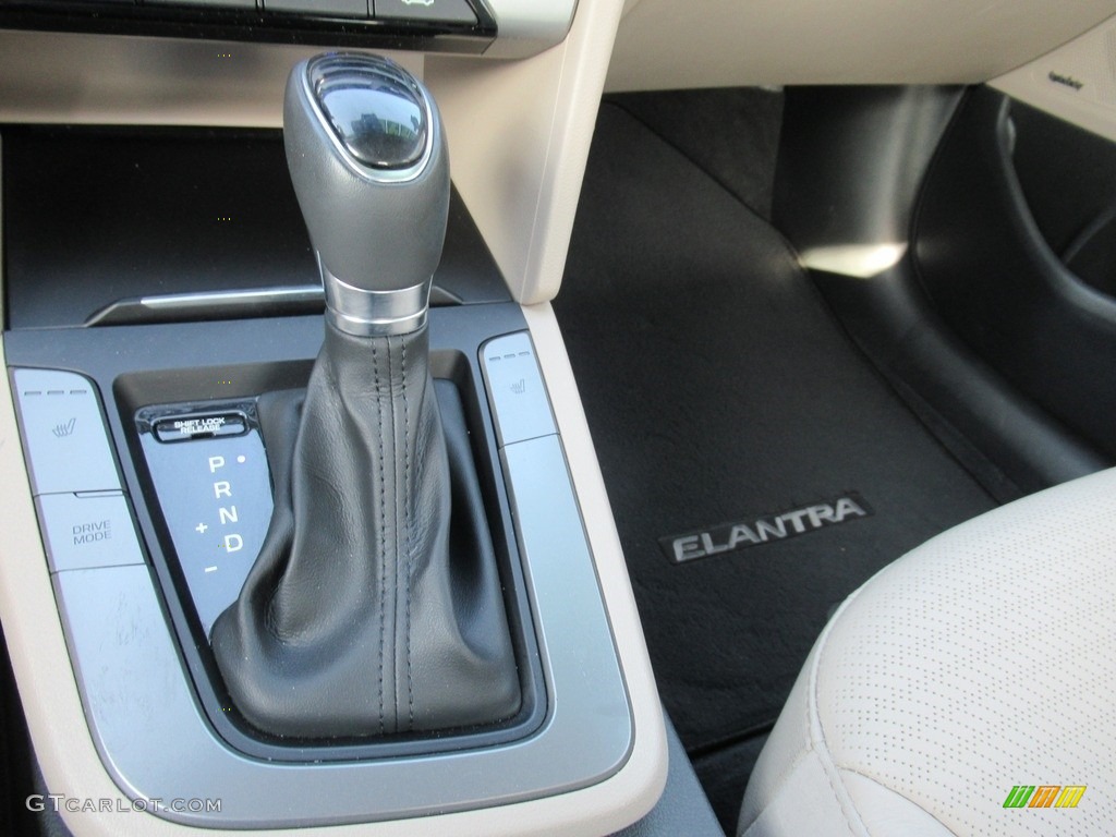 2017 Elantra Limited - Red / Beige photo #20