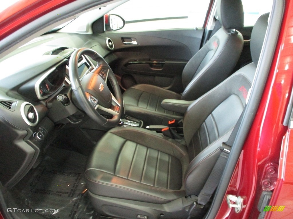 2018 Chevrolet Sonic Premier Sedan Front Seat Photo #142788589