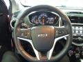 Jet Black 2018 Chevrolet Sonic Premier Sedan Steering Wheel