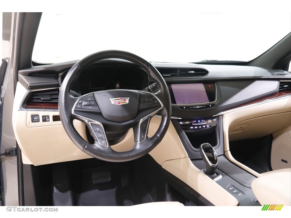 2019 Cadillac XT5 Luxury AWD Sahara Beige Dashboard Photo #142789136