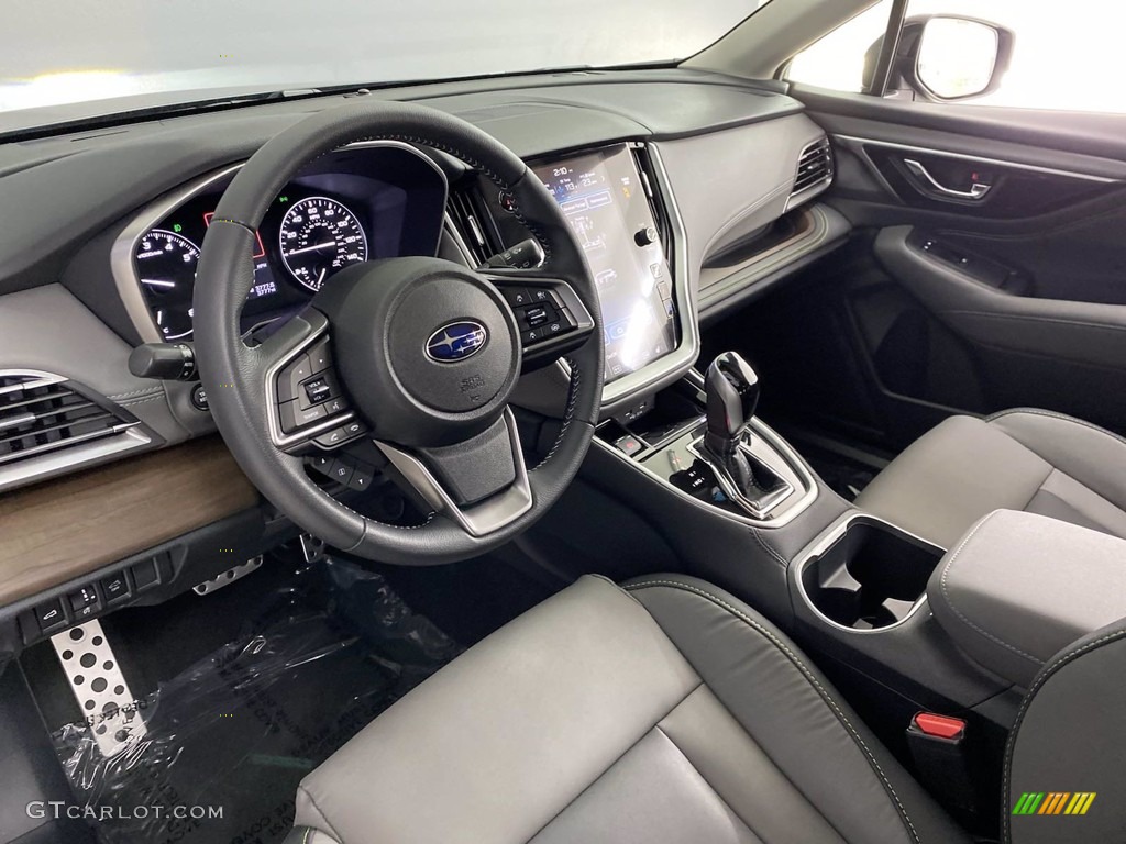 Gray StarTex Interior 2020 Subaru Outback Onyx Edition XT Photo #142789769