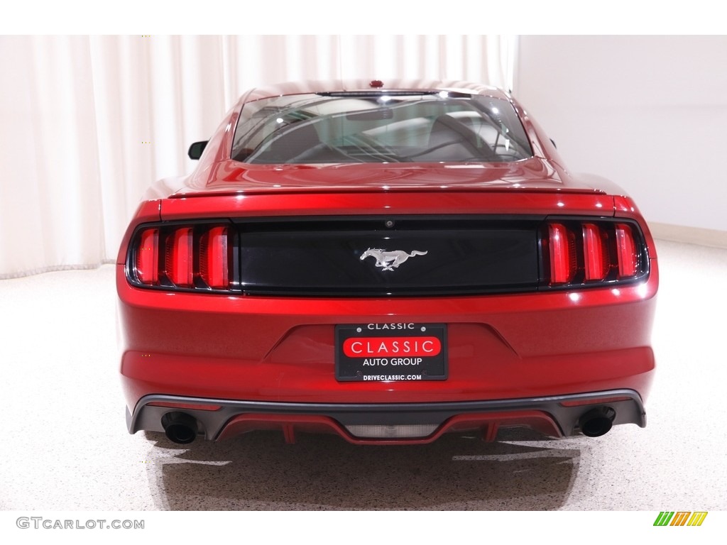 2016 Mustang EcoBoost Coupe - Ruby Red Metallic / Ebony photo #18