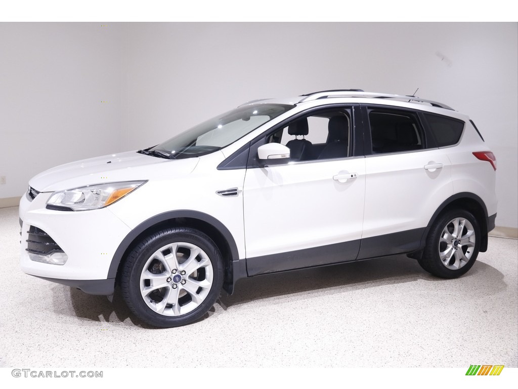 2016 Escape Titanium 4WD - White Platinum Metallic / Charcoal Black photo #3