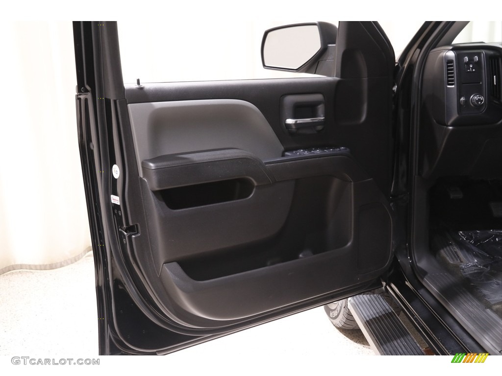2016 Chevrolet Silverado 1500 WT Double Cab 4x4 Dark Ash/Jet Black Door Panel Photo #142791308