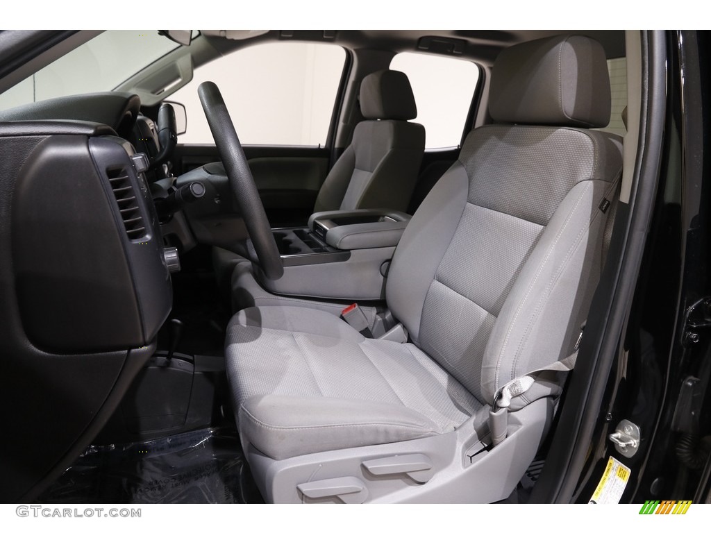 Dark Ash/Jet Black Interior 2016 Chevrolet Silverado 1500 WT Double Cab 4x4 Photo #142791317