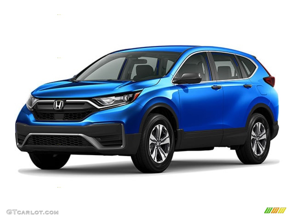 2021 CR-V Special Edition - Aegean Blue Metallic / Black photo #40