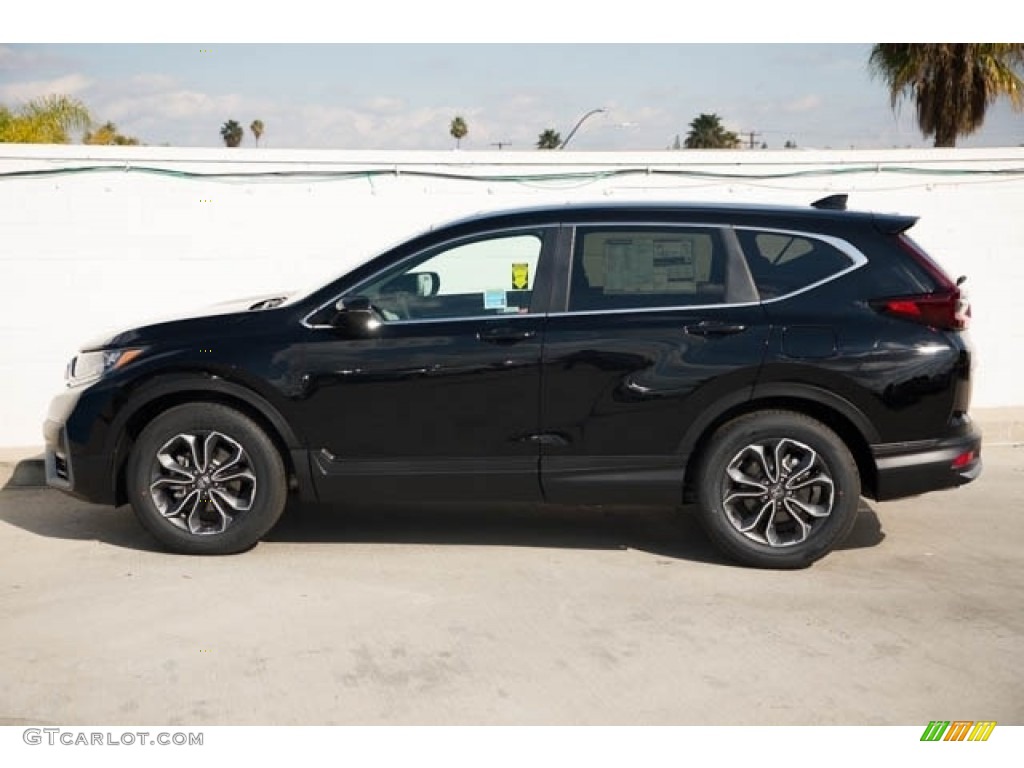 2021 CR-V EX-L - Crystal Black Pearl / Black photo #4