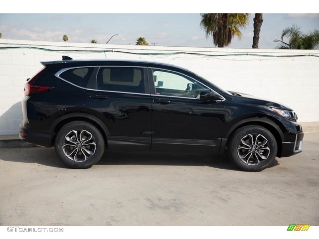 2021 CR-V EX-L - Crystal Black Pearl / Black photo #6